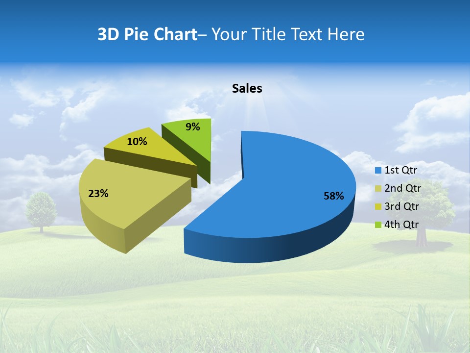 Lawn Weather Bright PowerPoint Template