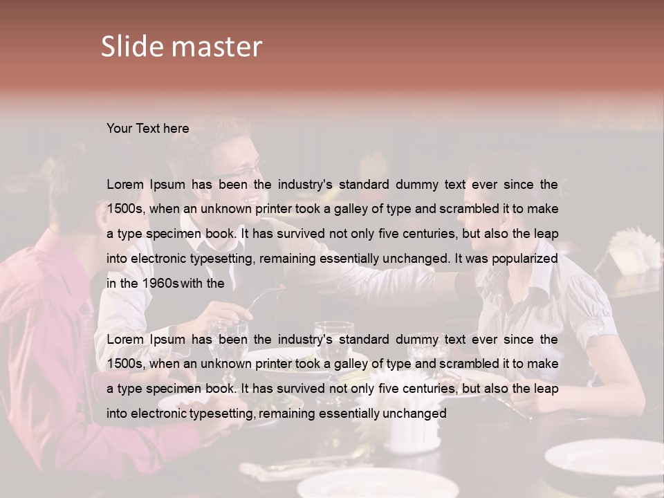 Adult People Business PowerPoint Template