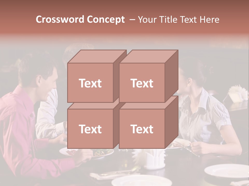 Adult People Business PowerPoint Template