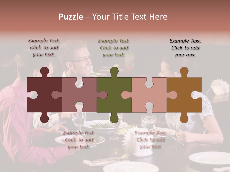 Adult People Business PowerPoint Template