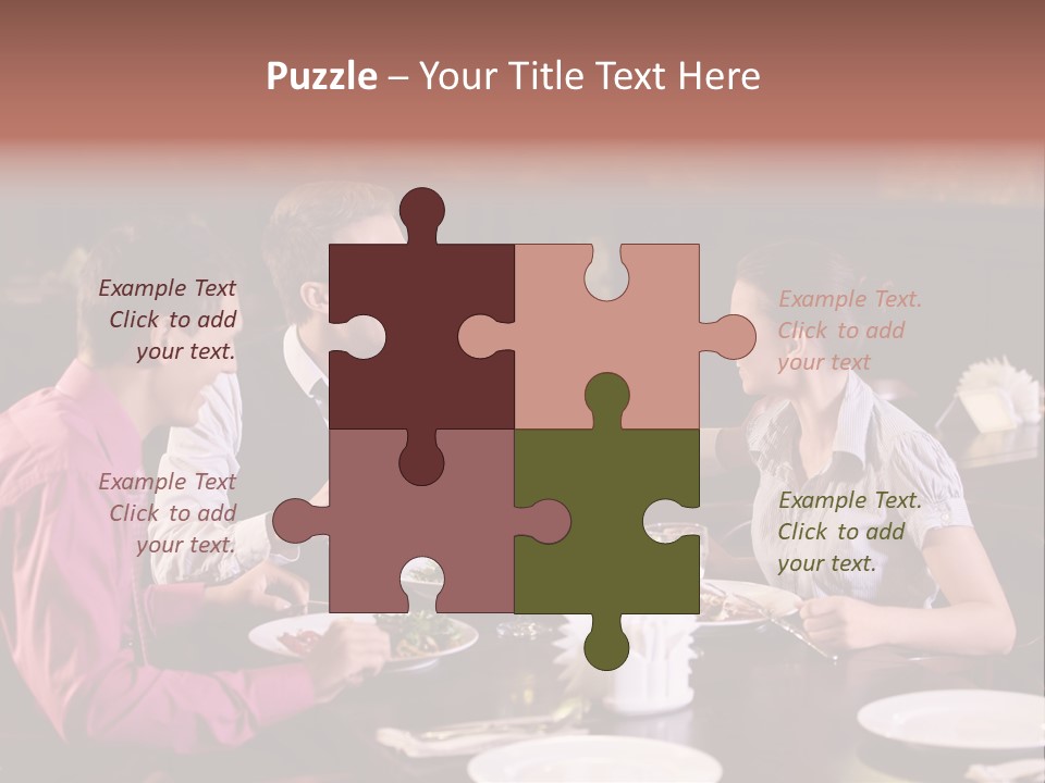 Adult People Business PowerPoint Template