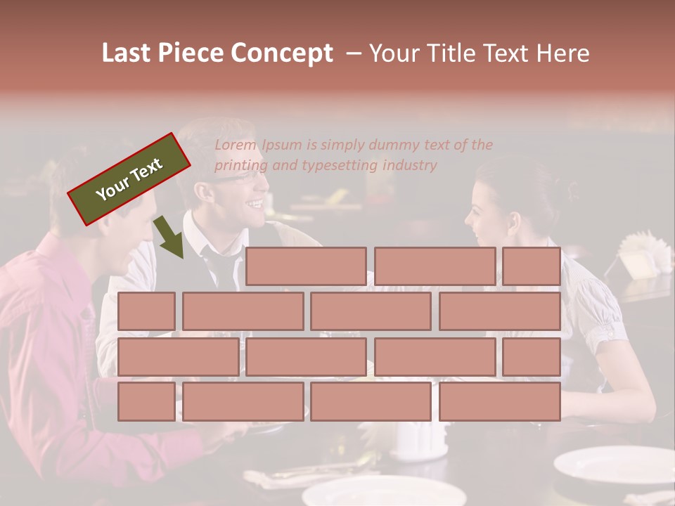 Adult People Business PowerPoint Template