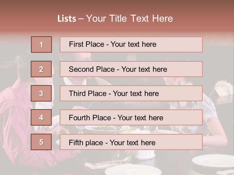 Adult People Business PowerPoint Template