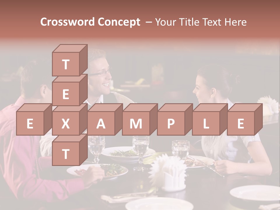 Adult People Business PowerPoint Template