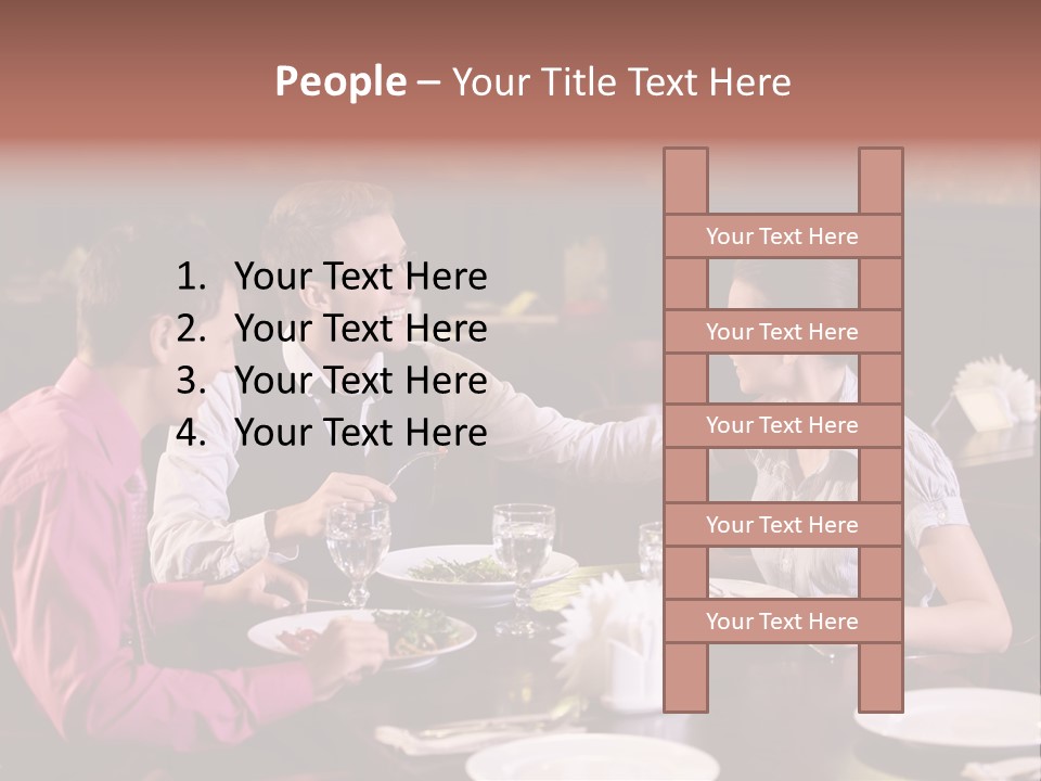 Adult People Business PowerPoint Template