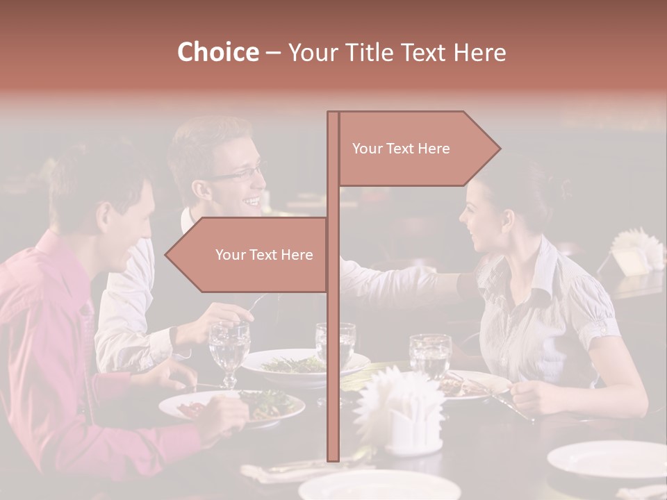 Adult People Business PowerPoint Template