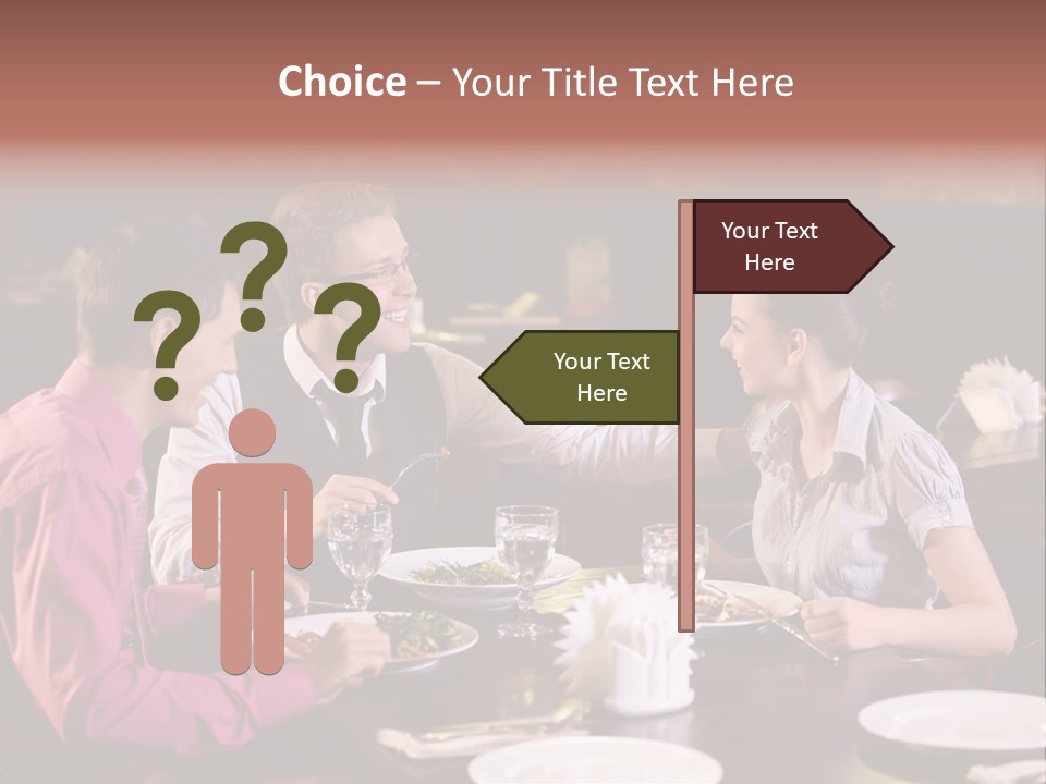 Adult People Business PowerPoint Template