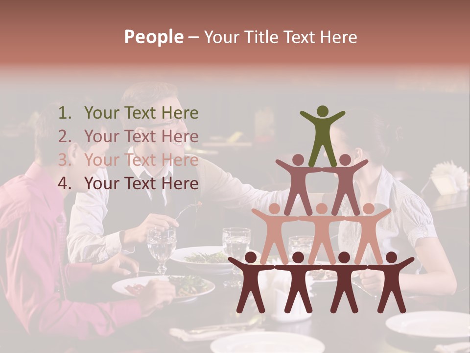 Adult People Business PowerPoint Template