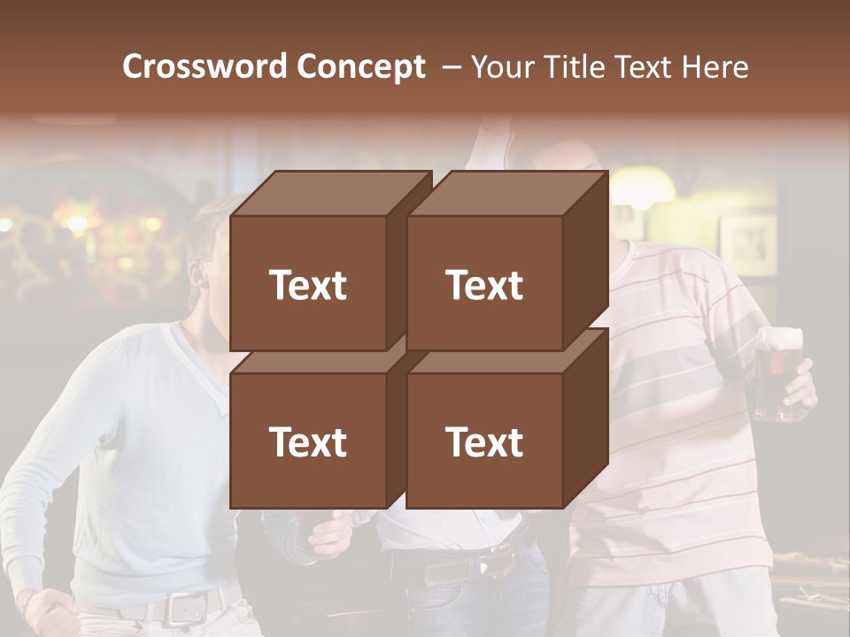 Group Restaurant Woman PowerPoint Template