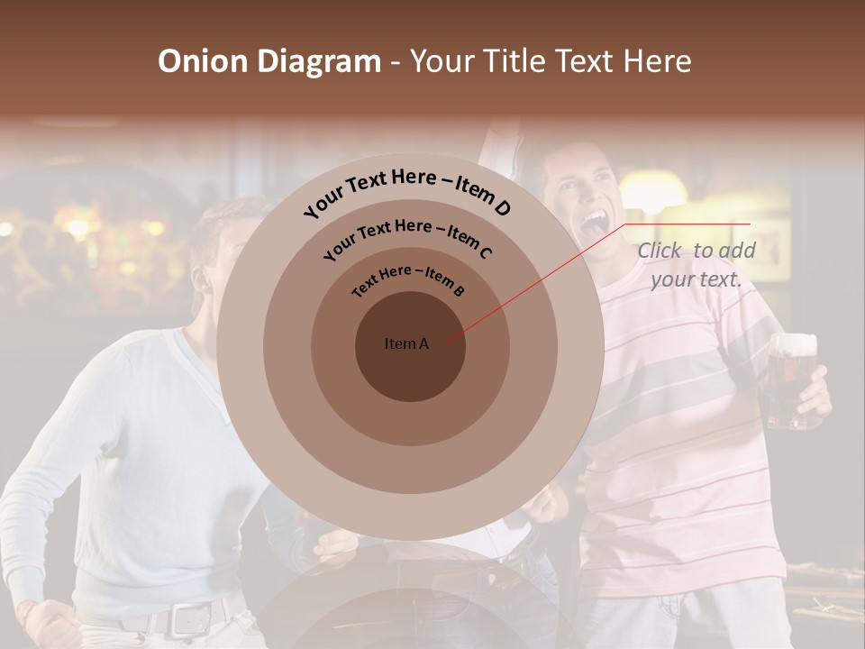 Group Restaurant Woman PowerPoint Template