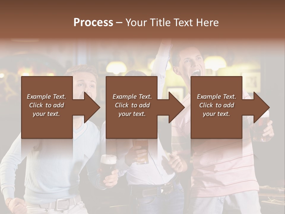 Group Restaurant Woman PowerPoint Template