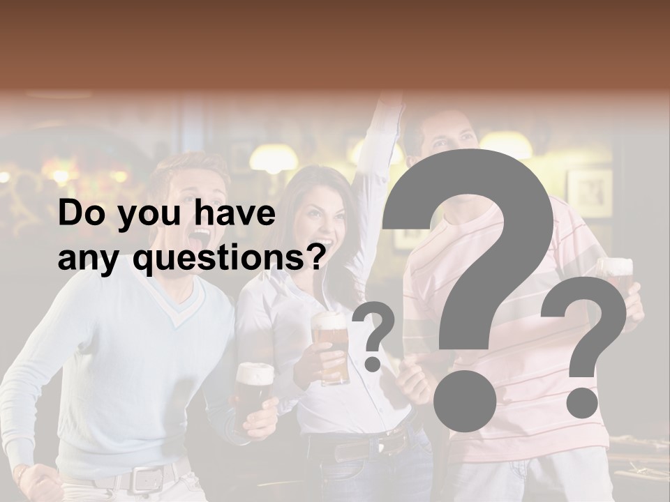 Group Restaurant Woman PowerPoint Template