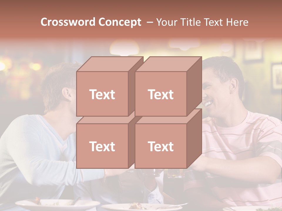 Foam Pub Drink PowerPoint Template