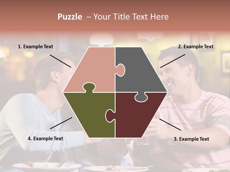 Foam Pub Drink PowerPoint Template