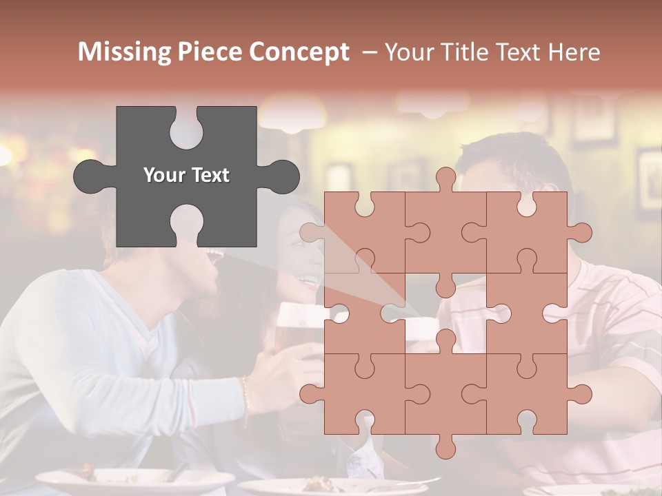 Foam Pub Drink PowerPoint Template