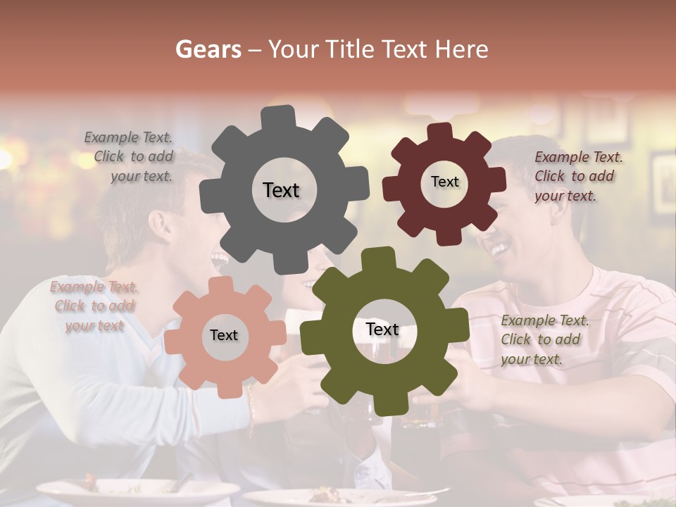 Foam Pub Drink PowerPoint Template