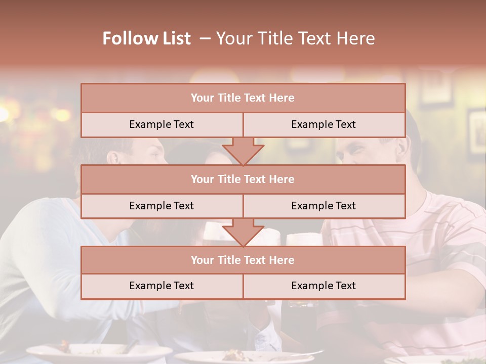 Foam Pub Drink PowerPoint Template
