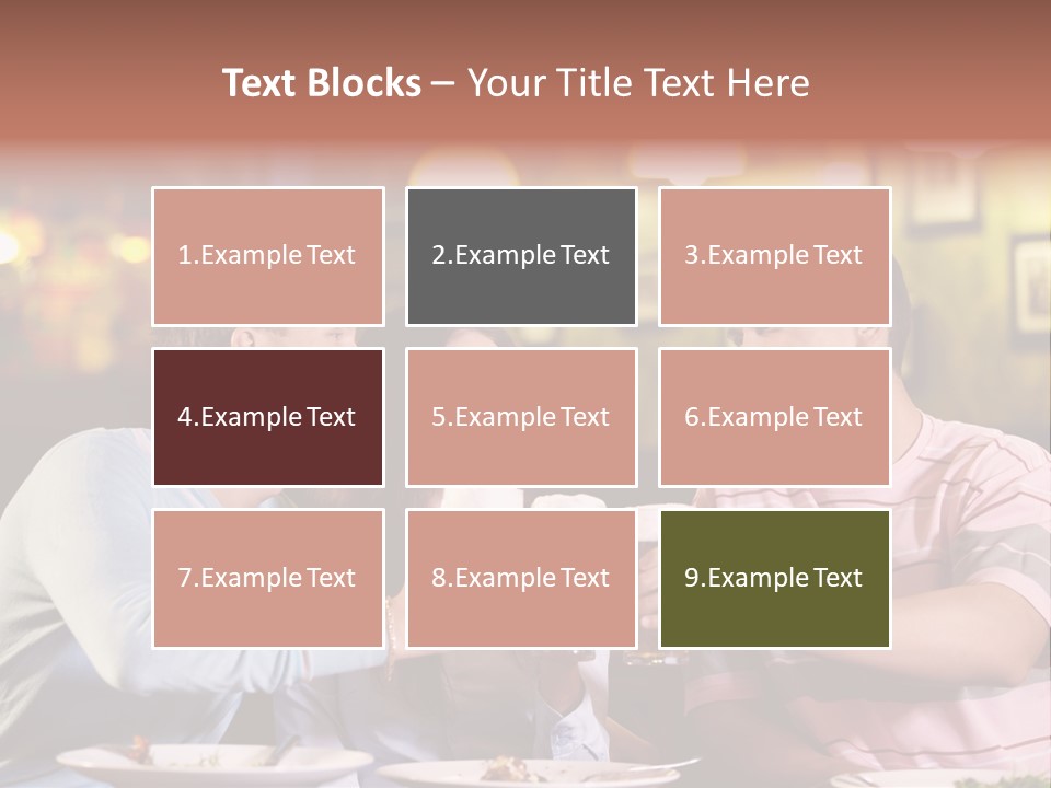 Foam Pub Drink PowerPoint Template