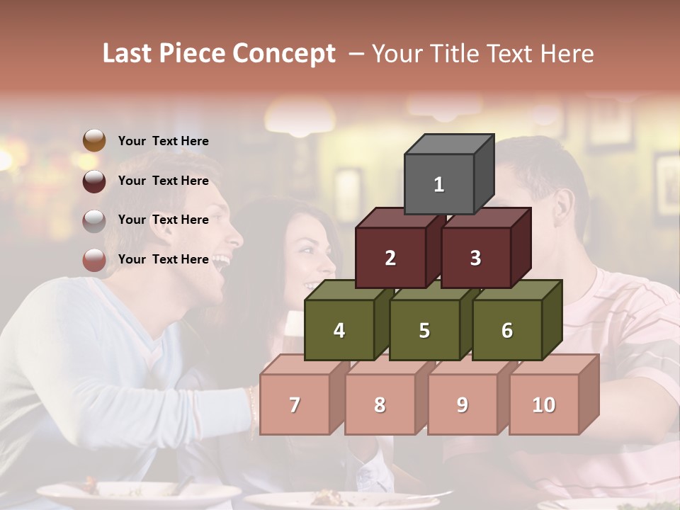 Foam Pub Drink PowerPoint Template