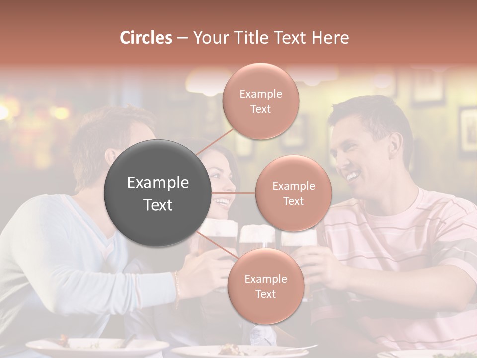 Foam Pub Drink PowerPoint Template