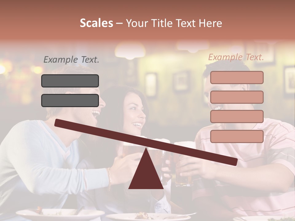 Foam Pub Drink PowerPoint Template