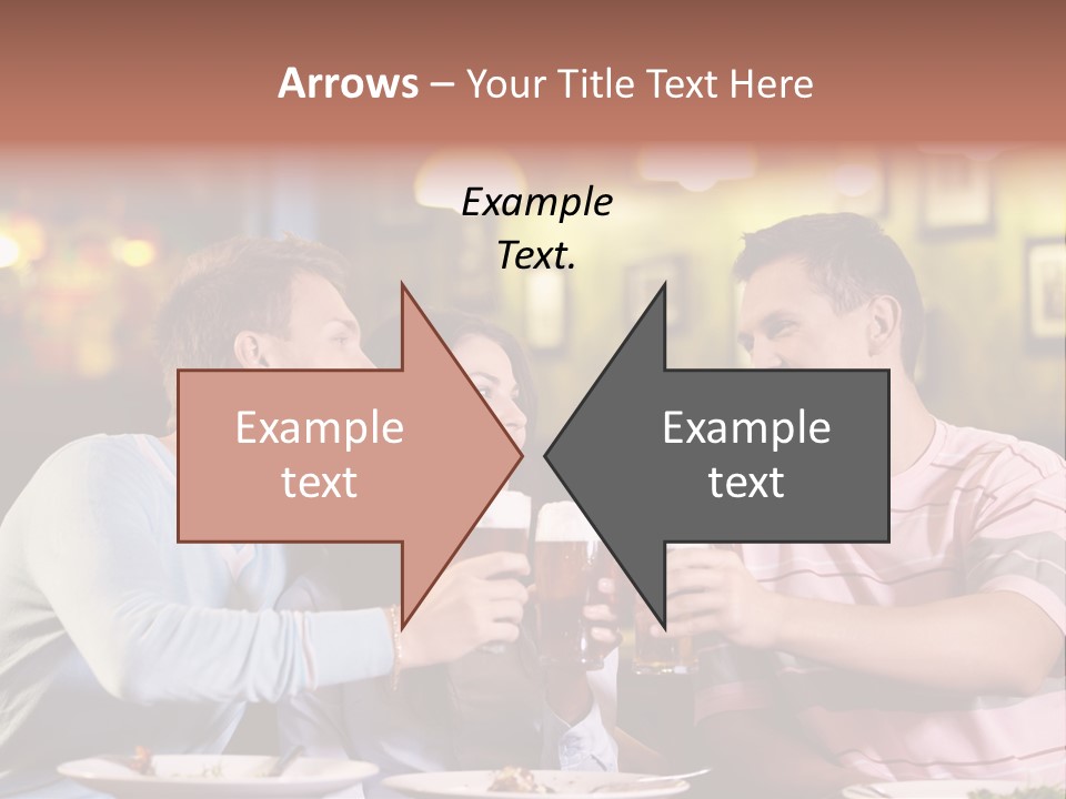 Foam Pub Drink PowerPoint Template