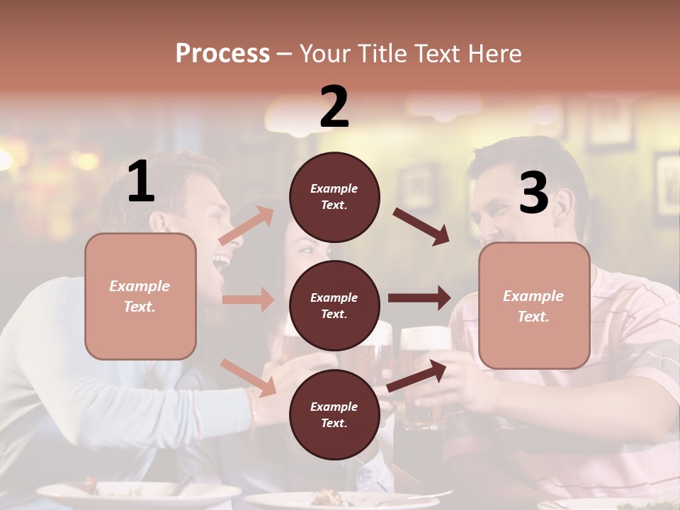 Foam Pub Drink PowerPoint Template