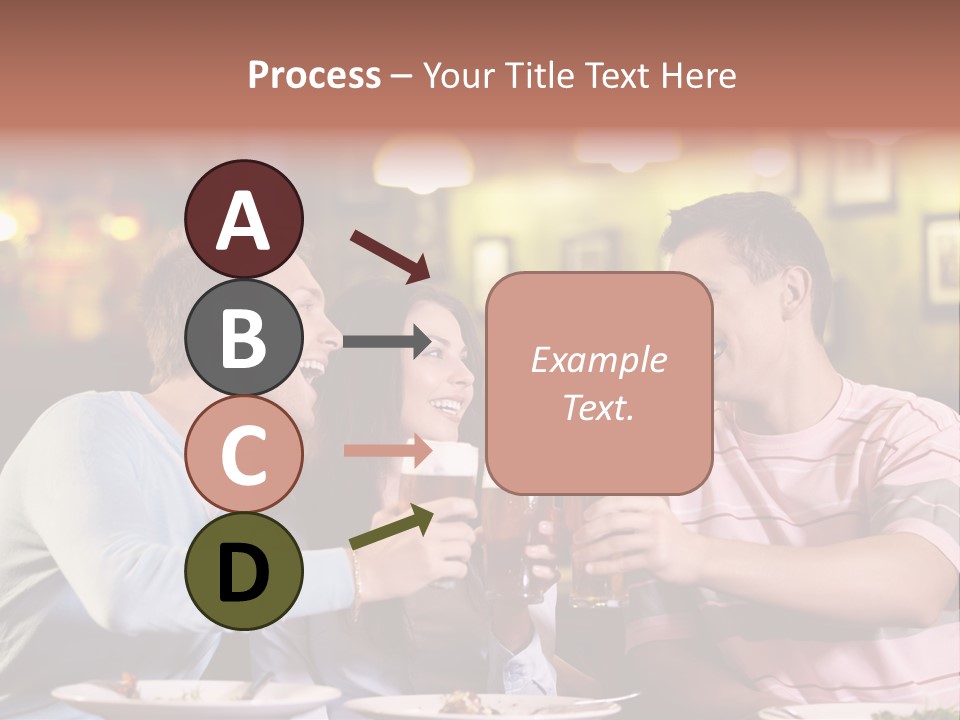 Foam Pub Drink PowerPoint Template