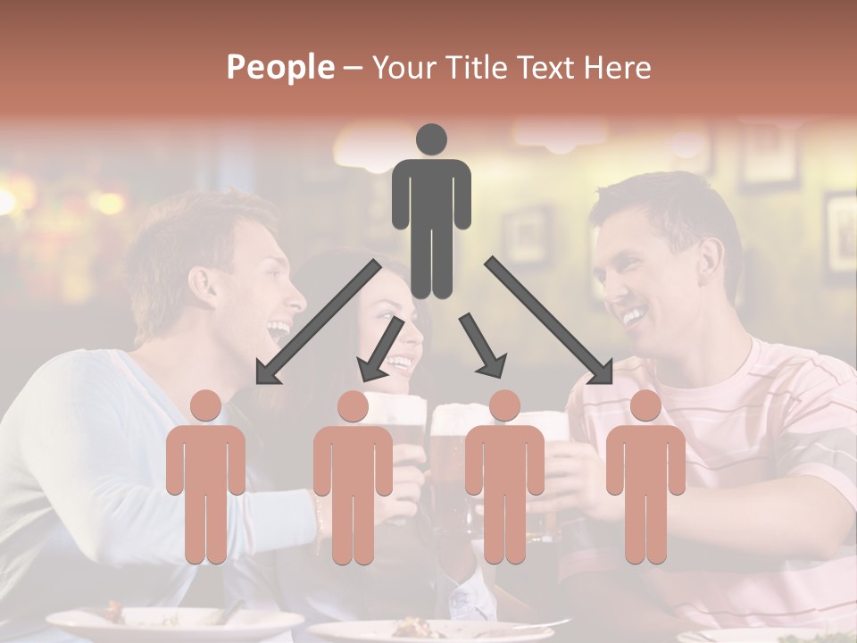 Foam Pub Drink PowerPoint Template