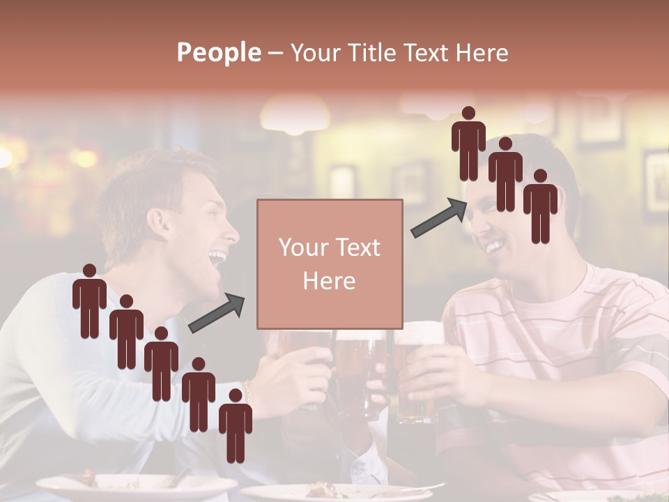 Foam Pub Drink PowerPoint Template