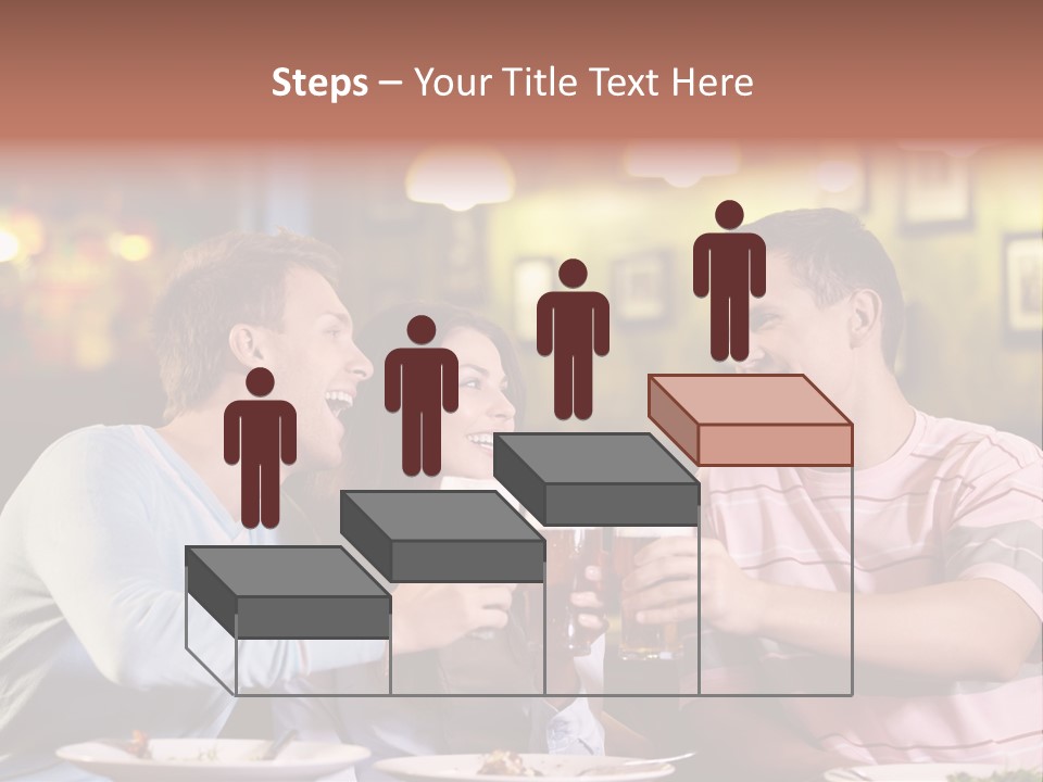 Foam Pub Drink PowerPoint Template