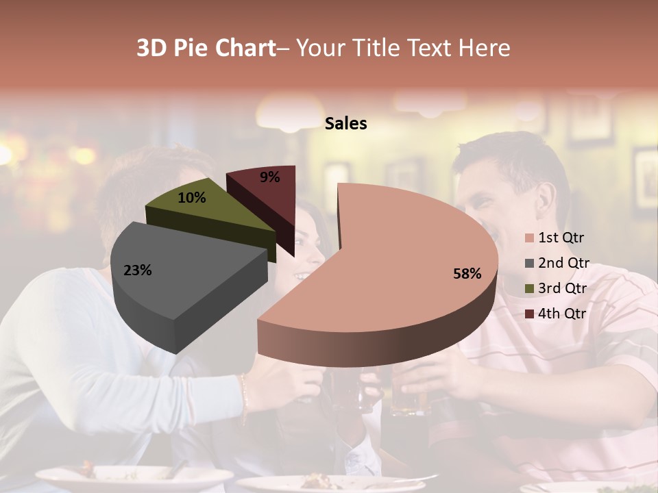 Foam Pub Drink PowerPoint Template