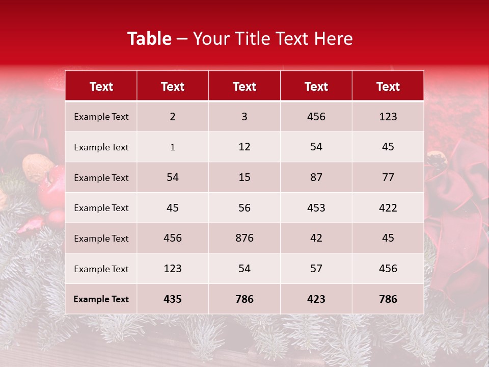 Christmastide Nicholas Candle PowerPoint Template