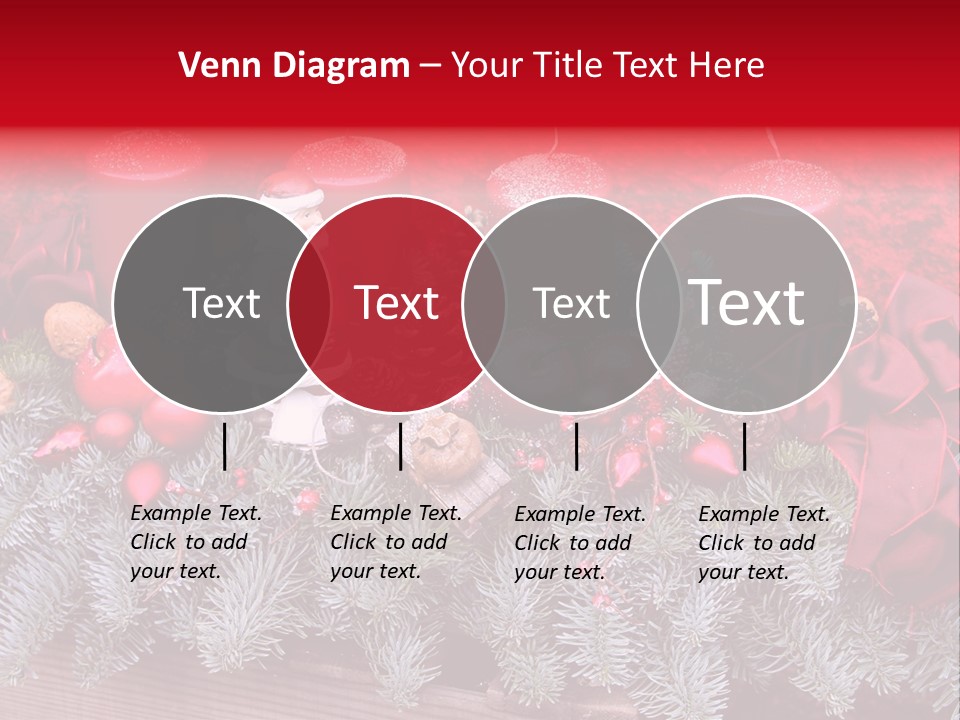 Christmastide Nicholas Candle PowerPoint Template