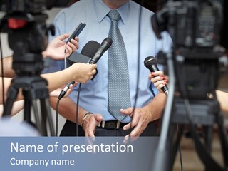 Report Corporate Campaign PowerPoint Template
