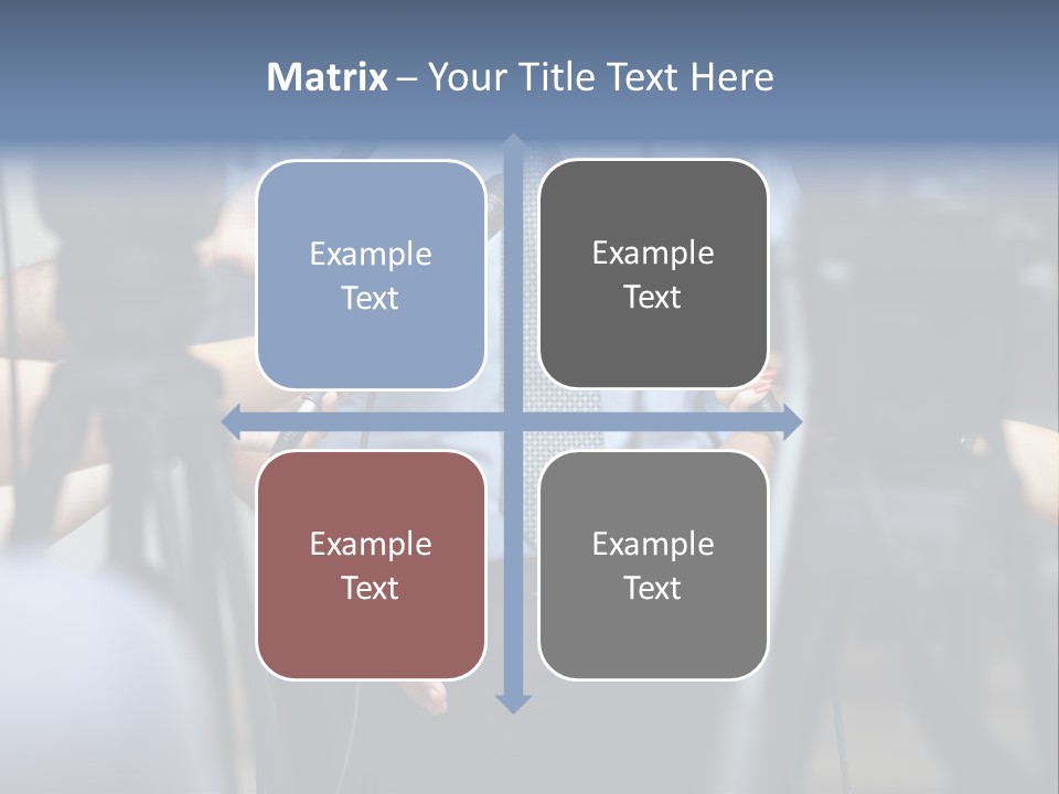 Report Corporate Campaign PowerPoint Template