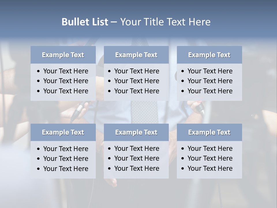 Report Corporate Campaign PowerPoint Template