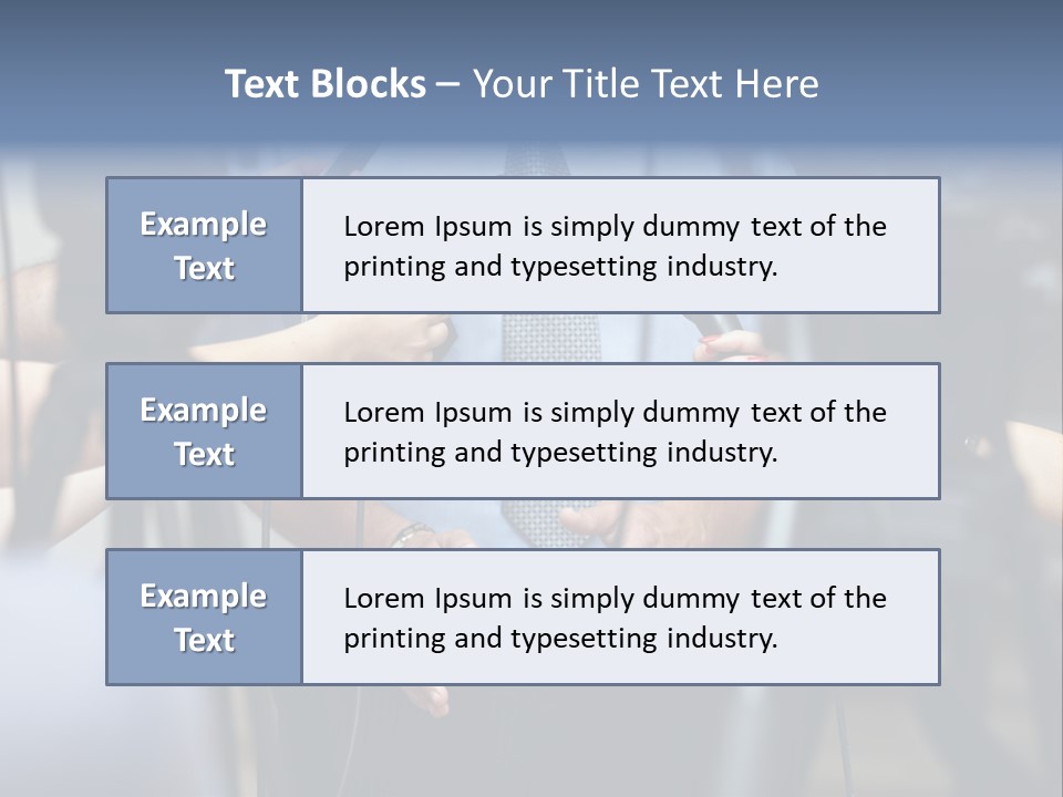 Report Corporate Campaign PowerPoint Template