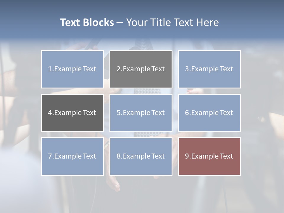 Report Corporate Campaign PowerPoint Template
