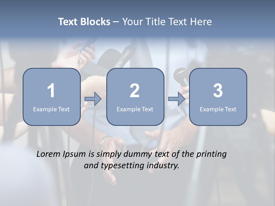Report Corporate Campaign PowerPoint Template
