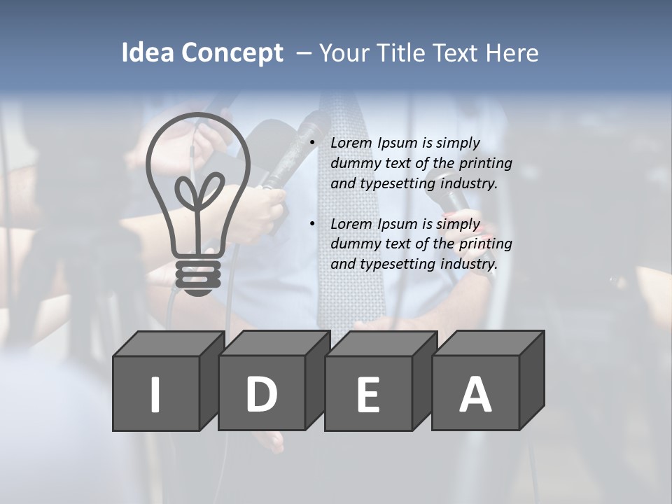 Report Corporate Campaign PowerPoint Template