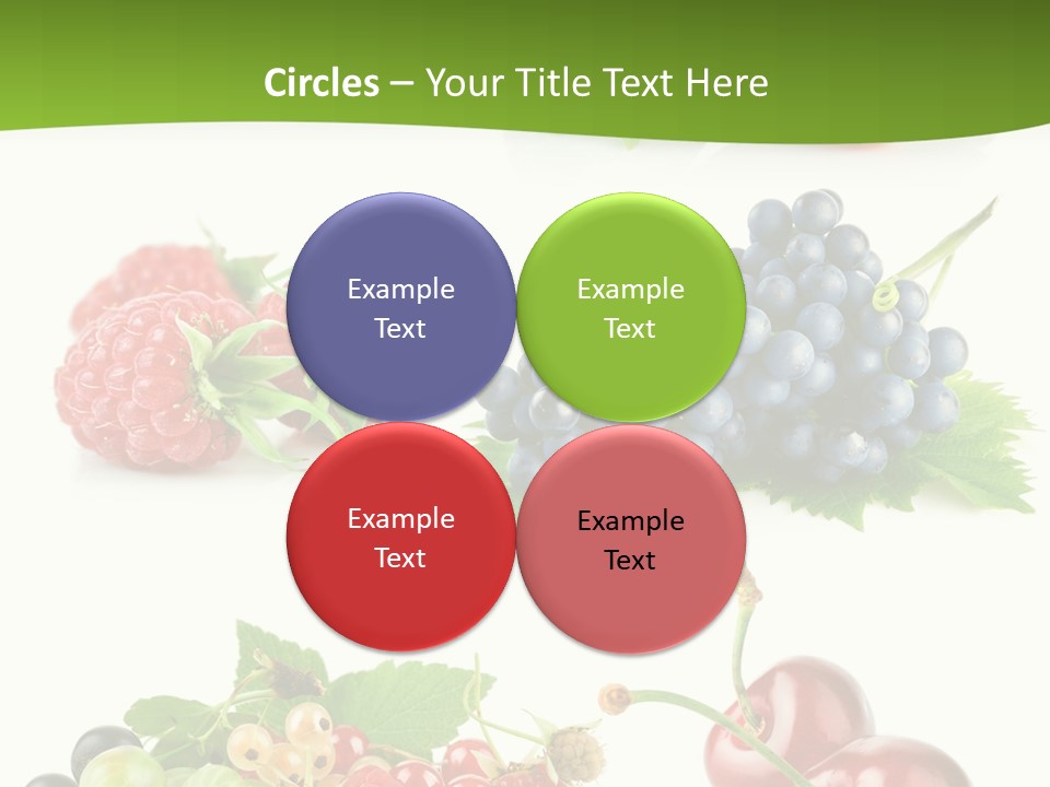 Cherry Set Organic PowerPoint Template