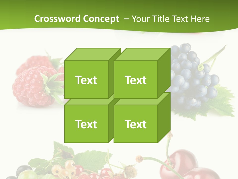 Cherry Set Organic PowerPoint Template