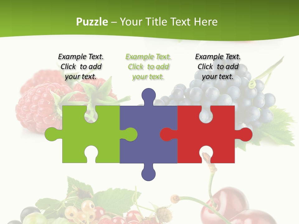 Cherry Set Organic PowerPoint Template