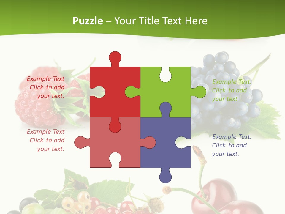 Cherry Set Organic PowerPoint Template