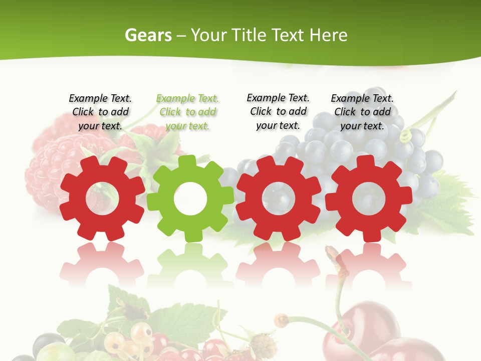 Cherry Set Organic PowerPoint Template