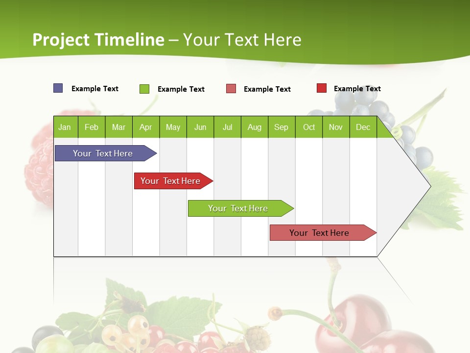 Cherry Set Organic PowerPoint Template