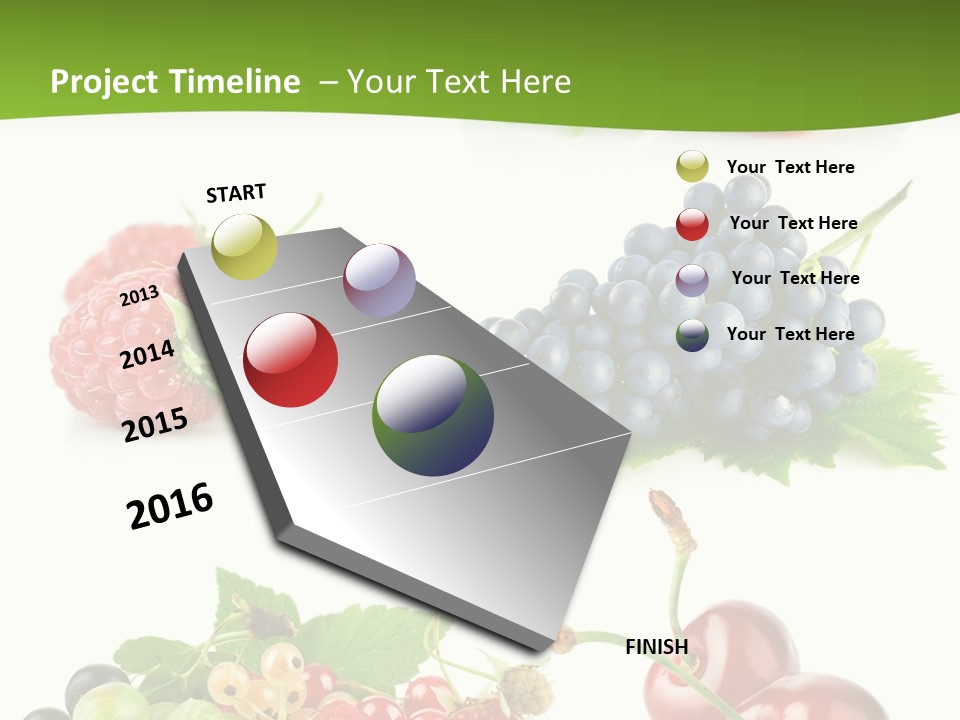 Cherry Set Organic PowerPoint Template