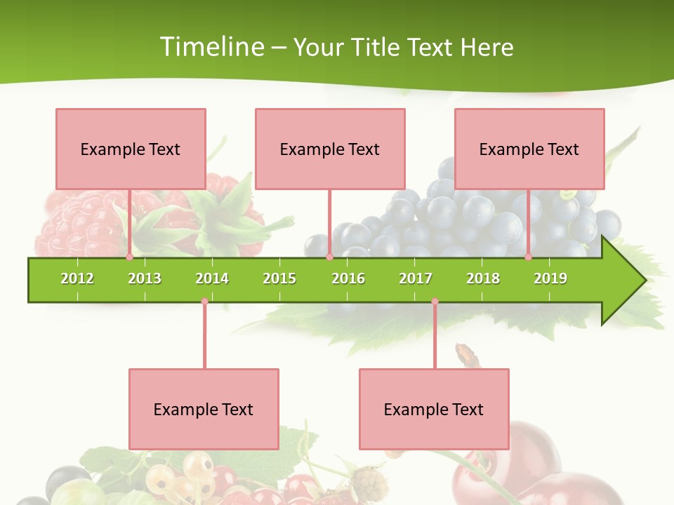 Cherry Set Organic PowerPoint Template