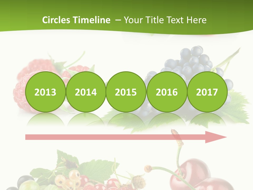 Cherry Set Organic PowerPoint Template